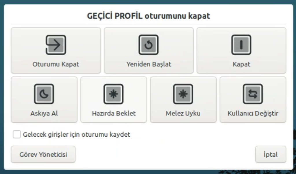 oturumarayuzoncesi